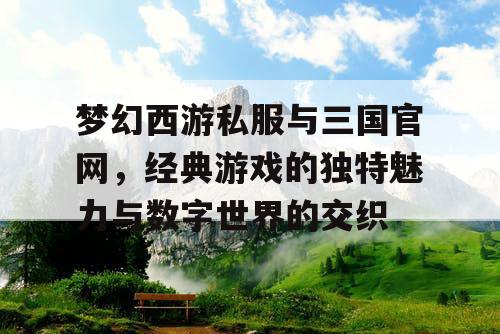梦幻西游私服与三国官网，经典游戏的独特魅力与数字世界的交织