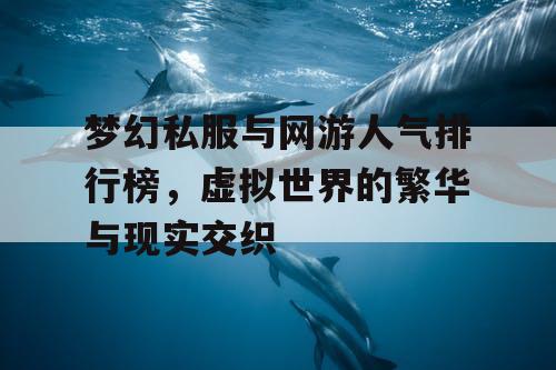 梦幻私服与网游人气排行榜，虚拟世界的繁华与现实交织