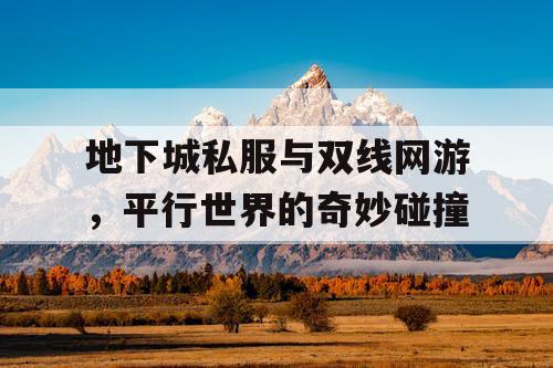 地下城私服与双线网游，平行世界的奇妙碰撞