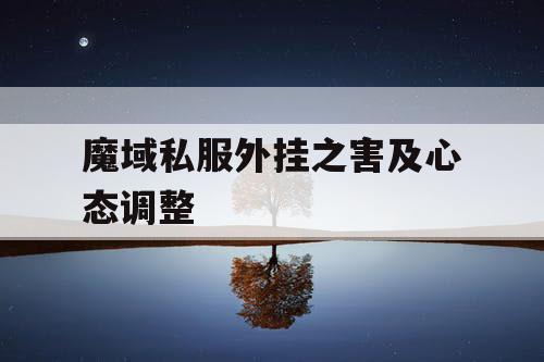 魔域私服外挂之害及心态调整