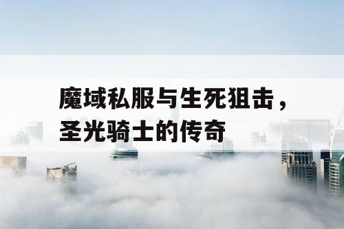 魔域私服与生死狙击,圣光骑士的传奇 魔域私服与生死狙击,圣光骑士的传奇