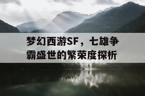 梦幻西游SF,七雄争霸盛世的繁荣度探析 梦幻西游SF,七雄争霸盛世的繁荣度探析