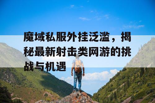 魔域私服外挂泛滥，揭秘最新射击类网游的挑战与机遇
