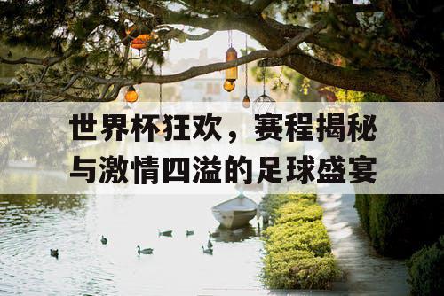 世界杯狂欢，赛程揭秘与激情四溢的足球盛宴