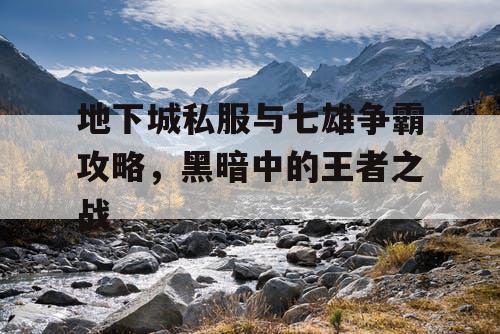 地下城私服与七雄争霸攻略，黑暗中的王者之战