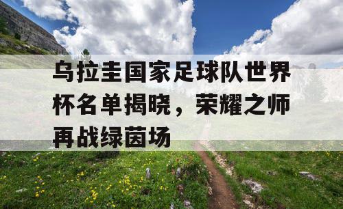 乌拉圭国家足球队世界杯名单揭晓，荣耀之师再战绿茵场