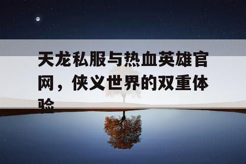 天龙私服与热血英雄官网,侠义世界的双重体验 天龙私服与热血英雄官网,侠义世界的双重体验