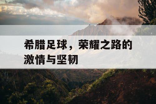 希腊足球，荣耀之路的激情与坚韧