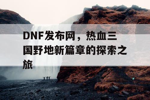 DNF发布网，热血三国野地新篇章的探索之旅