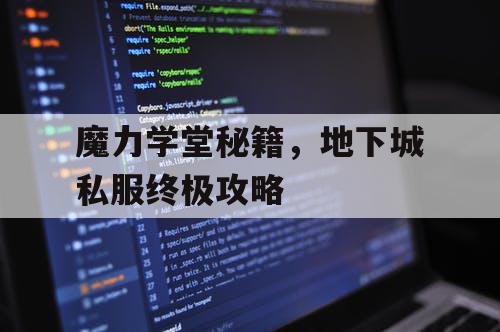 魔力学堂秘籍，地下城私服终极攻略