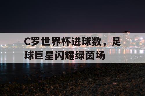 C罗世界杯进球数，足球巨星闪耀绿茵场