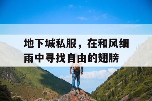 地下城私服，在和风细雨中寻找自由的翅膀