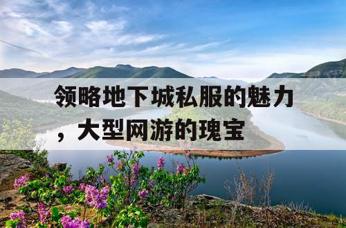 领略地下城私服的魅力，大型网游的瑰宝