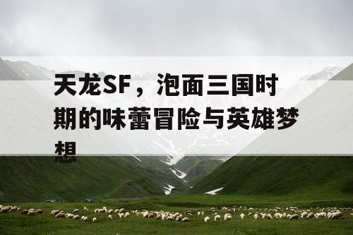 天龙SF，泡面三国时期的味蕾冒险与英雄梦想