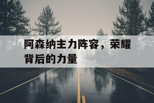 阿森纳主力阵容，荣耀背后的力量