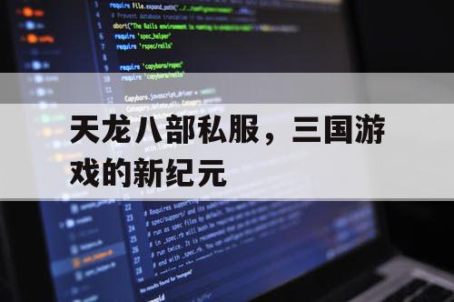 天龙八部私服，三国游戏的新纪元