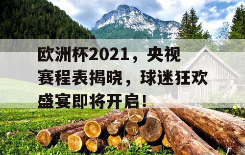 欧洲杯2021，央视赛程表揭晓，球迷狂欢盛宴即将开启！