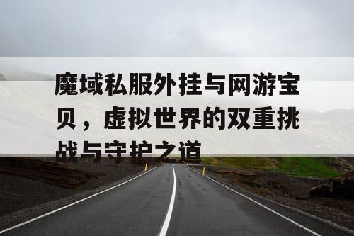魔域私服外挂与网游宝贝，虚拟世界的双重挑战与守护之道