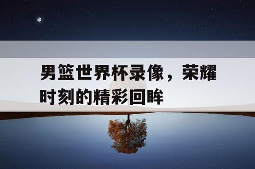 男篮世界杯录像，荣耀时刻的精彩回眸