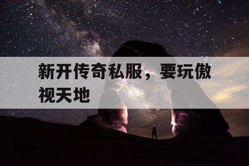新开传奇私服，要玩傲视天地