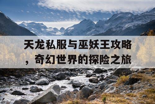 天龙私服与巫妖王攻略，奇幻世界的探险之旅