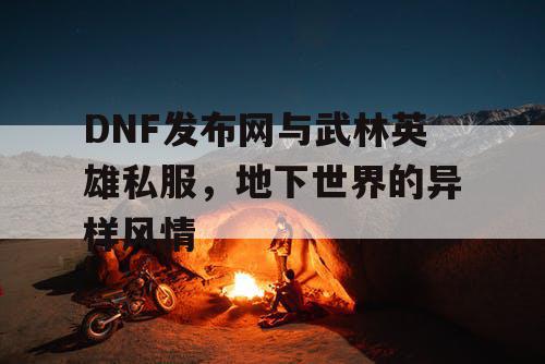 DNF发布网与武林英雄私服，地下世界的异样风情