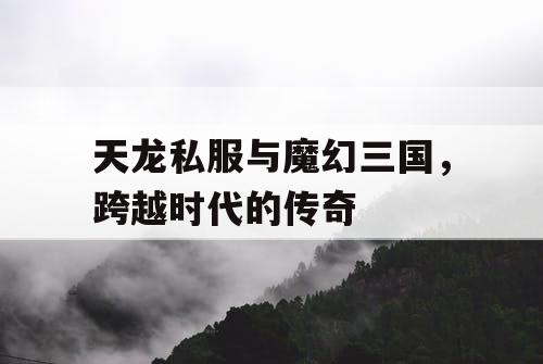 天龙私服与魔幻三国，跨越时代的传奇