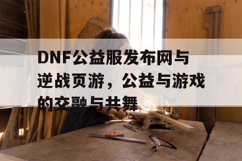 DNF公益服发布网与逆战页游,公益与游戏的交融与共舞 DNF公益服发布网与逆战页游,公益与游戏的交融与共舞
