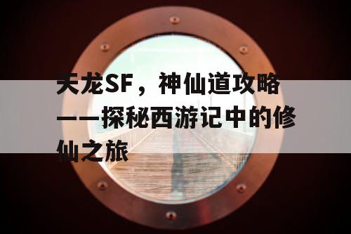 天龙SF，神仙道攻略——探秘西游记中的修仙之旅
