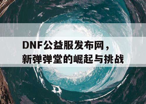 DNF公益服发布网,新弹弹堂的崛起与挑战 DNF公益服发布网,新弹弹堂的崛起与挑战