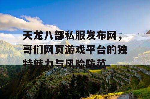 天龙八部私服发布网，哥们网页游戏平台的独特魅力与风险防范