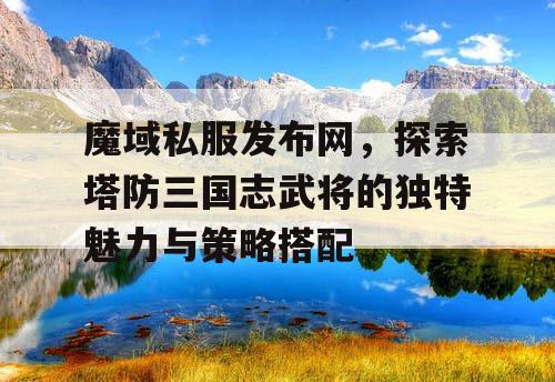 魔域私服发布网，探索塔防三国志武将的独特魅力与策略搭配