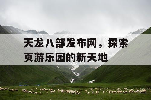 天龙八部发布网，探索页游乐园的新天地