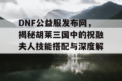 DNF公益服发布网，揭秘胡莱三国中的祝融夫人技能搭配与深度解析