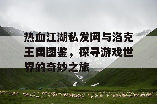 热血江湖私发网与洛克王国图鉴，探寻游戏世界的奇妙之旅