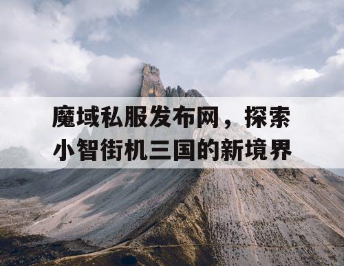 魔域私服发布网，探索小智街机三国的新境界