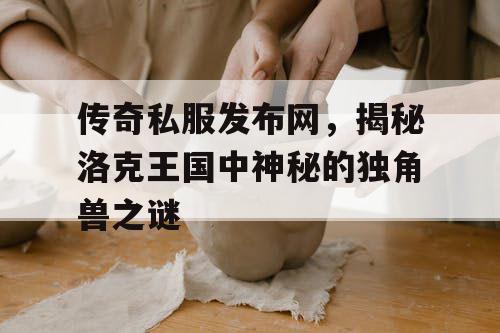 传奇私服发布网，揭秘洛克王国中神秘的独角兽之谜