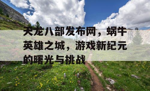 天龙八部发布网，蜗牛英雄之城，游戏新纪元的曙光与挑战