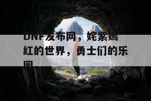 DNF发布网，姹紫嫣红的世界，勇士们的乐园
