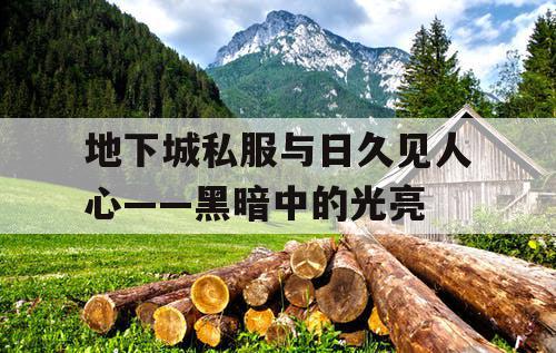 地下城私服与日久见人心——黑暗中的光亮