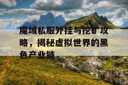 魔域私服外挂与挖矿攻略，揭秘虚拟世界的黑色产业链