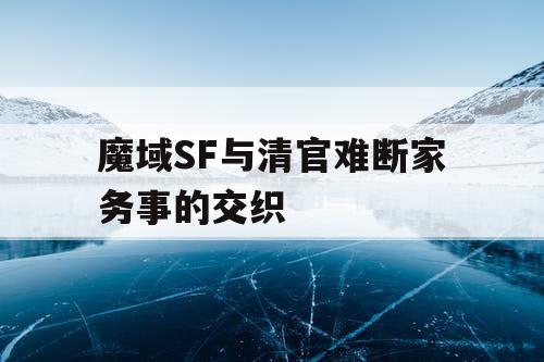 魔域SF与清官难断家务事的交织