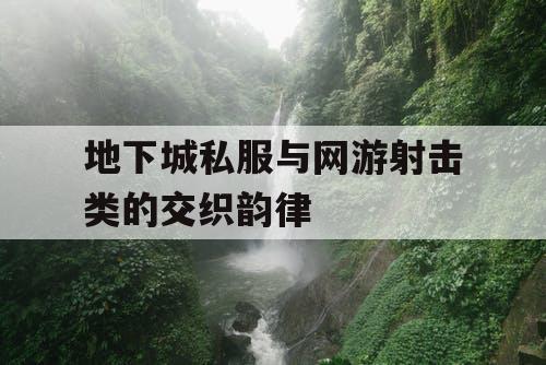 地下城私服与网游射击类的交织韵律