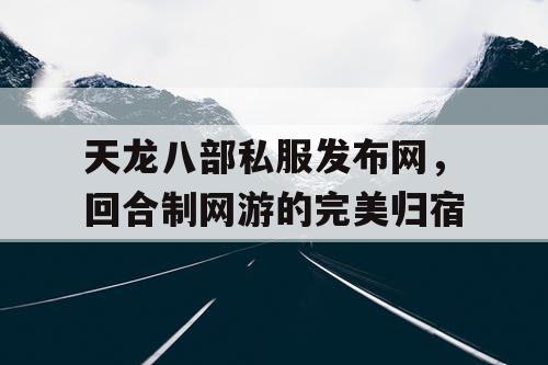 天龙八部私服发布网，回合制网游的完美归宿