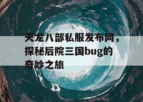 天龙八部私服发布网，探秘后院三国bug的奇妙之旅
