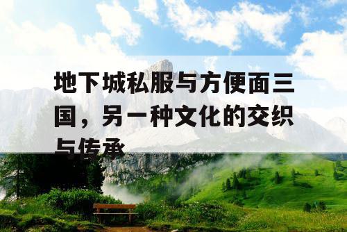 地下城私服与方便面三国，另一种文化的交织与传承