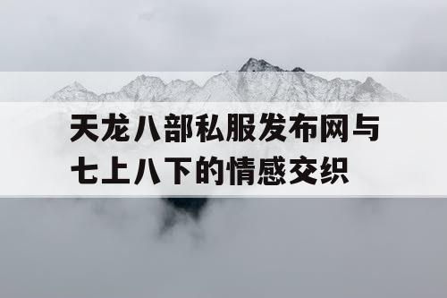天龙八部私服发布网与七上八下的情感交织