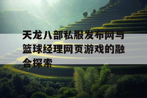 天龙八部私服发布网与篮球经理网页游戏的融合探索