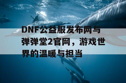 DNF公益服发布网与弹弹堂2官网，游戏世界的温暖与担当