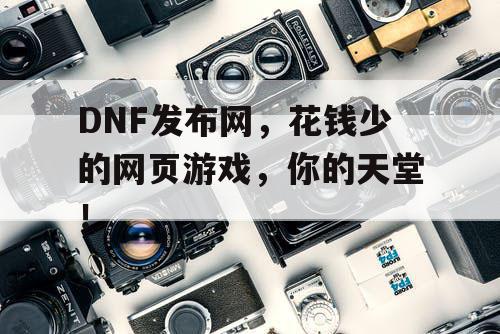 DNF发布网，花钱少的网页游戏，你的天堂！